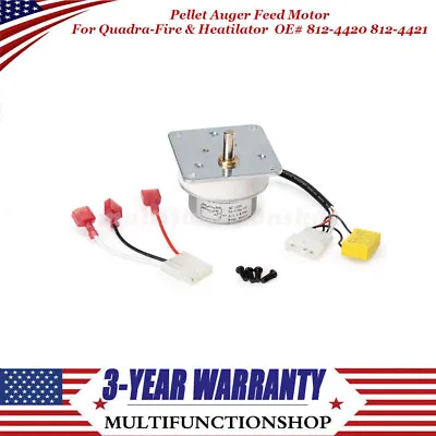 Pellet Auger Feed Motor For Quadra-Fire & Heatilator PS35 PS50 CAB50 812-4421 • $82.99