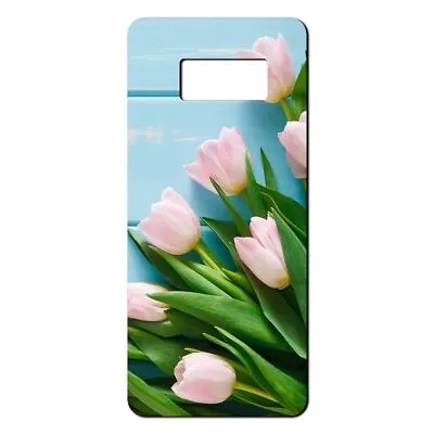 $17.59 • Buy Silicone Phone Case Soft Cover Tulips Floral Wood Print - S1943 - AU
