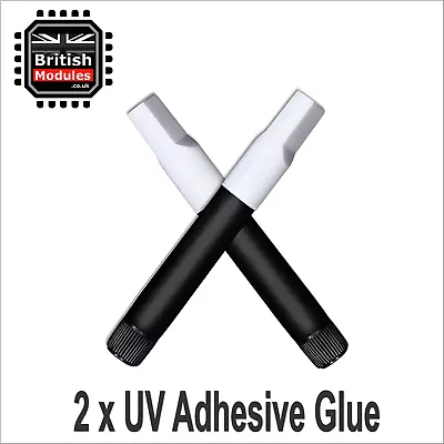 2x UV Liquid Glue For Samsung Oppo Huawei IPhone Tempered Glass Screen Protector • £3.99