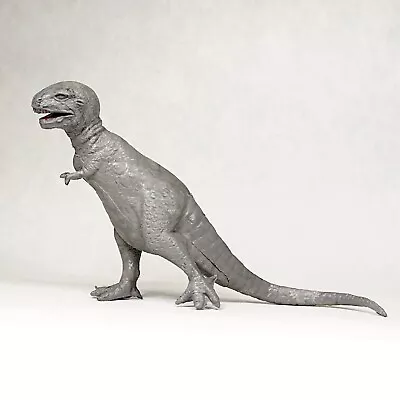 Marx Tyrannosaurus Rex Figure Vintage Marbled Dark Gray PL-977 Skinny T-Rex • $77.84