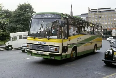 Lowland Scottish 593 Edinburgh Summer 93 6x4 Quality Bus Photo • £2.70