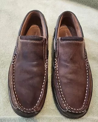 Men's Florsheim Lakeside Slip-On Loafers 13158-275 Brown Nubuck Leather Size 7 • $25