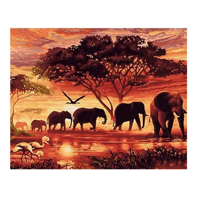 £6.98 • Buy DIY Elephants 5D Diamond Painting Embroidery Cross Crafts Stitch Art Decoration