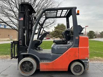 Toyota 8fgcu30 6000lb Capacity Cushion Hi Lo Forklift Warehouse Forktruck • $15850