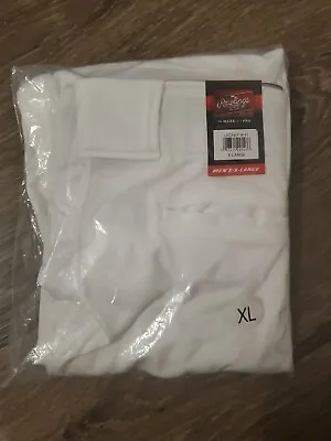 Rawlings Men's Launch Knicker Baseball Pant XL White • $8.99