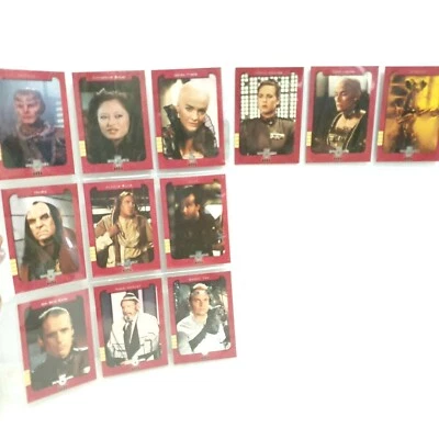 £13.91 • Buy Babylon 5 Season 4 S1 - S12 1988 Rittenhouse Retrospective Chase Insert Card Set