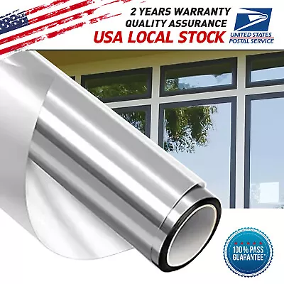 Silver Ceramic Window Tint Roll For Home Office Truck Auto - Any Size & Shade • $11.99