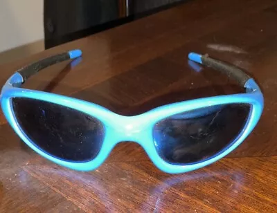 VINTAGE OAKLEY  Blue Made In USA SUNGLASSES Straight • $180