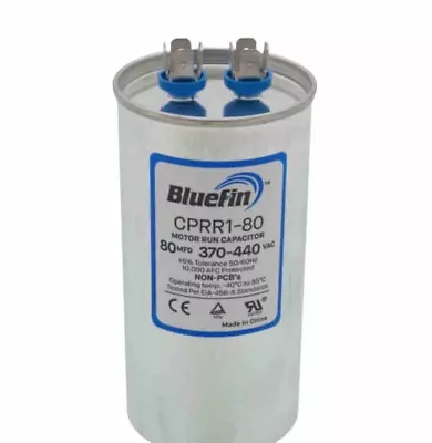 80 MFD UF Dual Run  370 440 Vac Volts AC Motor HVAC 80 Universal CAPACITOR • $21.99