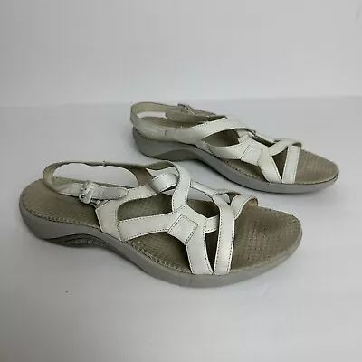 Merrell Agave Sandals Women's Size 9 Shoes White Back Strap EU 40 • $29