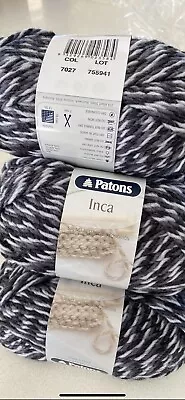 18 Balls Patons 50g  Inca  50% Wool 30% Acrylic 20% Alpaca Yarn Brand New • $90