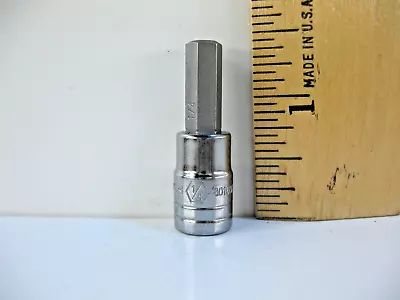 GearWrench 80160N 1/4  Drive Hex Bit Socket 1/4  - Brand New • $7.99