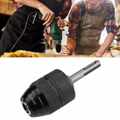 13mm Sds Keyless Drill Chuck / Sds Adaptor To Suit Makita Electric Black Drills • £13.45