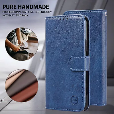 For OPPO A54 A74 A94 A95 A55 A16 A54S 5G Case Leather Wallet Flip Magnetic Cover • $13.99