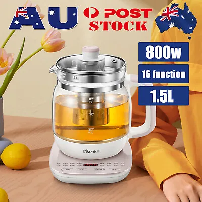 $55.59 • Buy Bear Multifunction 1.5L Electric Health Pot Kettle Tea Soup Porridge Cooker *
