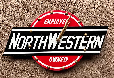 $199.99 • Buy Vintage 1960’s Chicago Northwestern Railroad Wall Clock