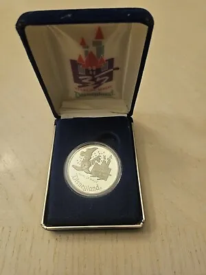 Limited Edition Disney 1 Oz Silver Coin 35 Years Of Magic 1955-1990 • $89.95