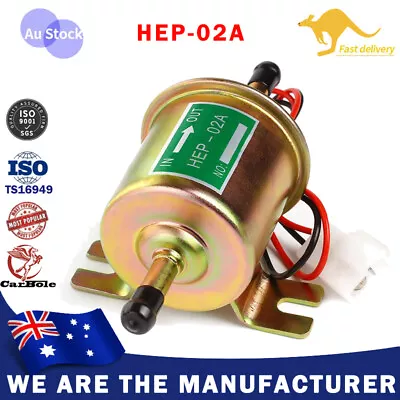 2.5-4 PSI Electric Inline Fuel Pump 12V For Lawn Mowers Small Engine Gas Diesel • $23.99