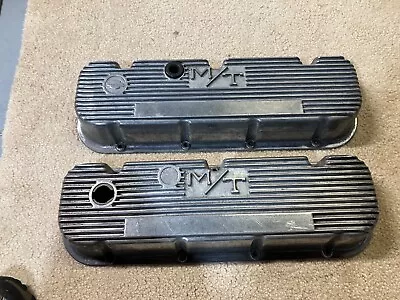 Mickey Thompson M/T BBC Chevy Valve Covers 396 427 BBC Org Petina • $235