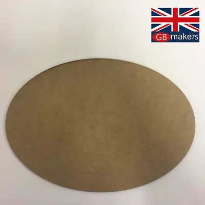 £1.23 • Buy MDF Oval Plaques A5 A4 A3 500mm^2 3mm 6mm Wooden Wood Board Sheet Boards Medium