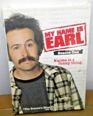 My Name Is Earl! ~Season One! ~TV Series! 4 DVDs! ~4 Disc Set! Free Shipping! • $12.99