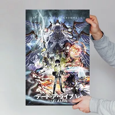 DATE A LIVE V Anime Poster. 2024 Anime Series Wall Art Home Decor Weeb Gift • $10.99