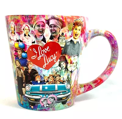 I Love Lucy Mug Colorful Collage Of Memories 2017 Lucille Ball • $16.95