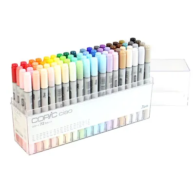 Too Copic Ciao Start 72 Color Set For Manga & Anime Markers Art Illustration • $147