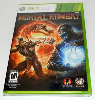 Mortal Kombat X-box 360 New Sealed Game Microsoft 2011 • $39