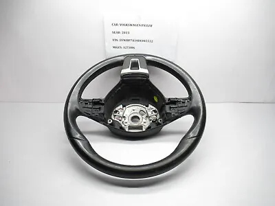 2012-2019 Volkswagen Passat Steering Wheel Black 561419091ge74 Oem & Cflo • $112.50