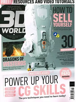 3D WORLD Magazine #252 November 2019 SOCIAL NETWORKING Stranger Things GoT @New@ • £4.95