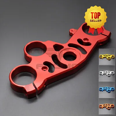 Red Lowering Triple Tree Front End Upper Top Clamp For YAMAHA YZF R1 2004-2006 • $49.77