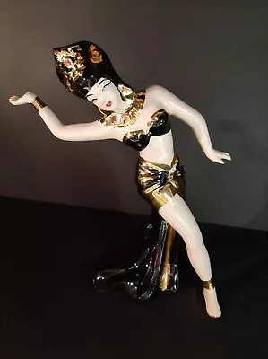 MCM Napco California Pottery Style Dancing Figurine Belly Dancer • $45