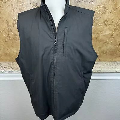 Rothco Undercover Tavel Vest Men’s XL Full Zip Multi Pocket Tactical Black • $32.99