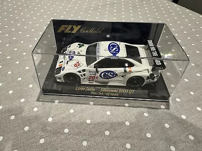 Fly Slot Cars 1 32 Lister Storm - Ref A106 - Show Me The Logo - Silverstone 2000 • £0.99