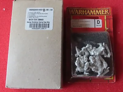 Games Workshop Warhammer Savage Orcs 3 Metal Figures New BNIB Sealed Collectors • £34.99