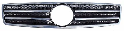 Front Grille Mercedes Benz SL W129 R129 SL500 SL600 AMG-Style 90-02 Chrome&Black • $164.96