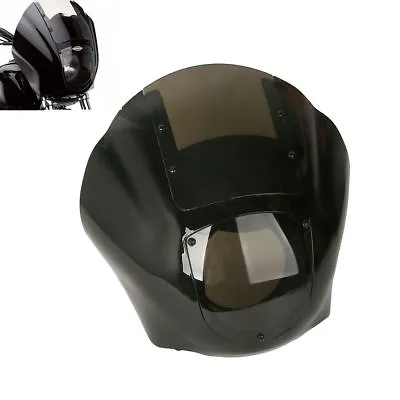 Quarter Fairing & Smoke Windshield+Clamps Fit For Harley Sportster Dyna XL Used • $53.99