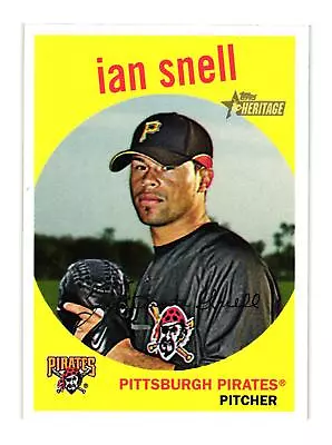 2008 Topps Heritage #339 Ian Snell Pittsburgh Pirates • $2