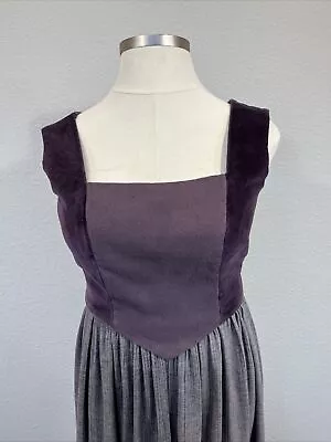 Les Miserables 42” Purple Wine Medieval Vest Something Rotten Renaissance Faire • $45