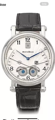 Watch Men Martin Braun EOS 42/S Automatic Sunrise Sunset Russia Number 325 • $5700