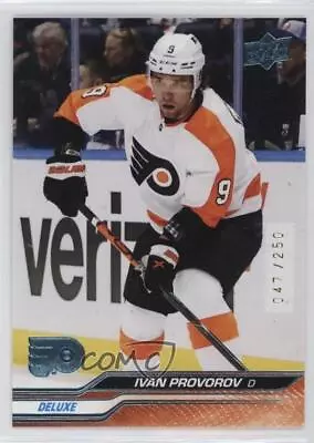 2023-24 Upper Deck Series 1 Deluxe /250 Ivan Provorov #135 • $2.27