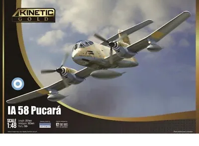 Kinetic Gold 48078 1:48th Scale IA 58 Pucará • £39.99