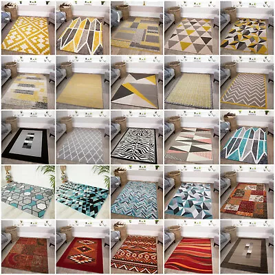 Large New Modern Soft High Quality Rugs Living Room Mats Online Free Postage Rug • £20.95