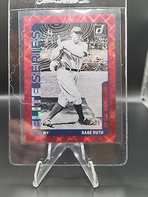 2021 Panini Donruss - Elite Series Red #ES3 Babe Ruth Babe Ruth /149 Yankees • $4.81