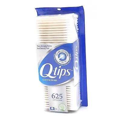 Q Tips 625 Cotton Swabs Cleaning Tips Pure Cotton First Aid Baby Care Clean Dust • $17.99