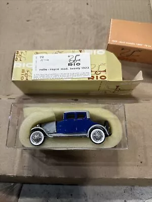 1:43 RIO #72 = ROLLS ROYCE MOD TWENTY 1923 Blue & Silver *FACTORY SEALED*  • $30