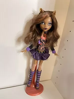 Monster High 2009 Clawdeen Wolf Doll First Wave Original Retired • $125