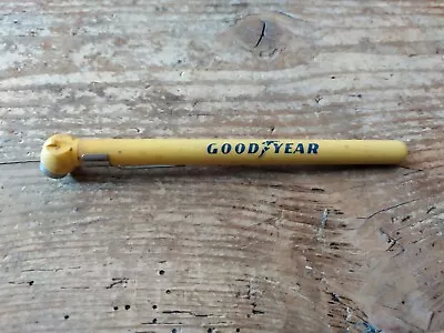 Vintage Goodyear Tire & Rubber Co Air Pressure Gauge Tester Plastic Advertising • $8