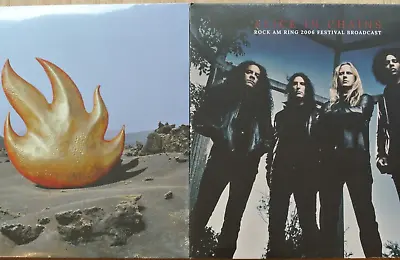 AUDIOSLAVE Self-titled 2-LP Set + ALICE IN CHAINS Rock Am Ring LP Vinyl Sealed • $110.99